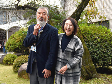 栖鳳桜 記念植樹会