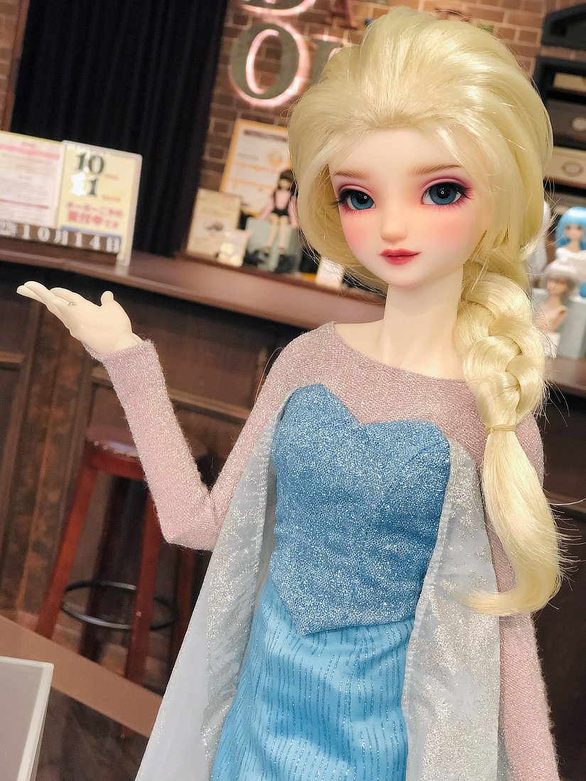 SD DISNEY PRINCESS Collection ～アナと雪の女王～ 特別展示実施中