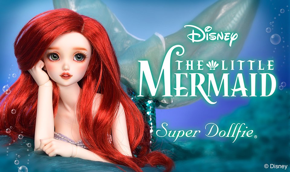 注文販売】Super Dollfie DISNEY PRINCESS Collection 『SDGr Ariel ...