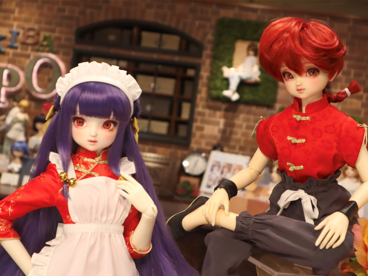 らんま1/2「SDGr女の子 らんま」「SDGr女の子 シャンプー」ただ今展示中♪