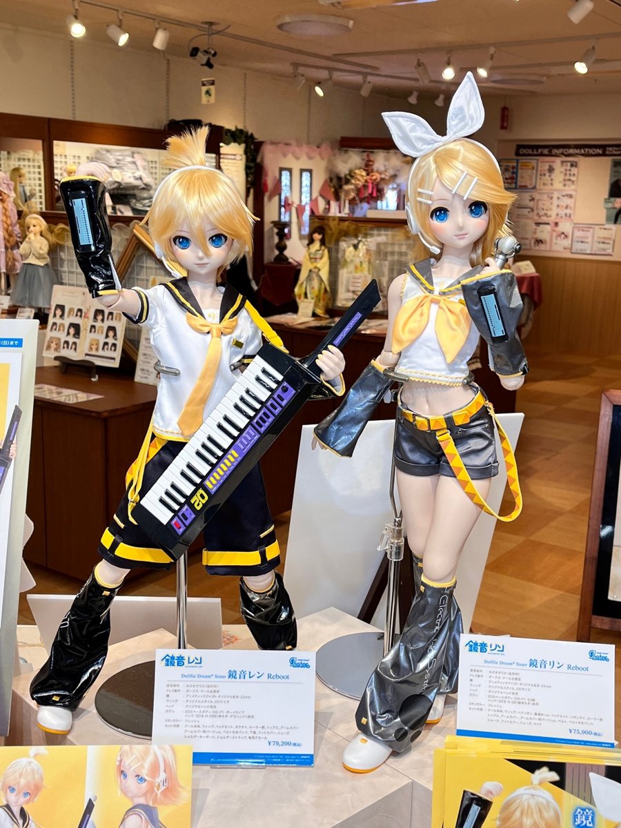 2023年DD受注企画「鏡音リン・レン ×Dollfie Dream」ご予約受付中