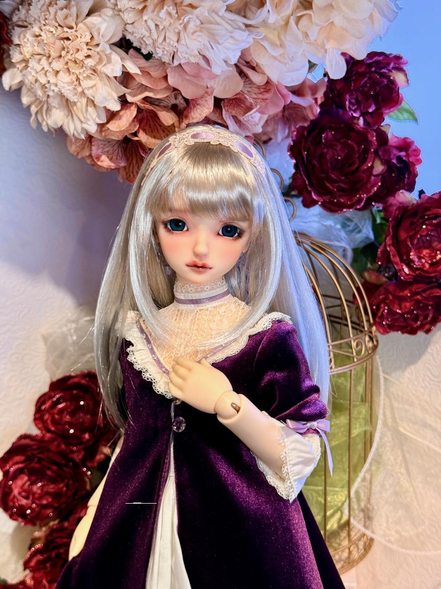 エレガントな美しさ♪「バイオレットベロアドレス」のご紹介です！