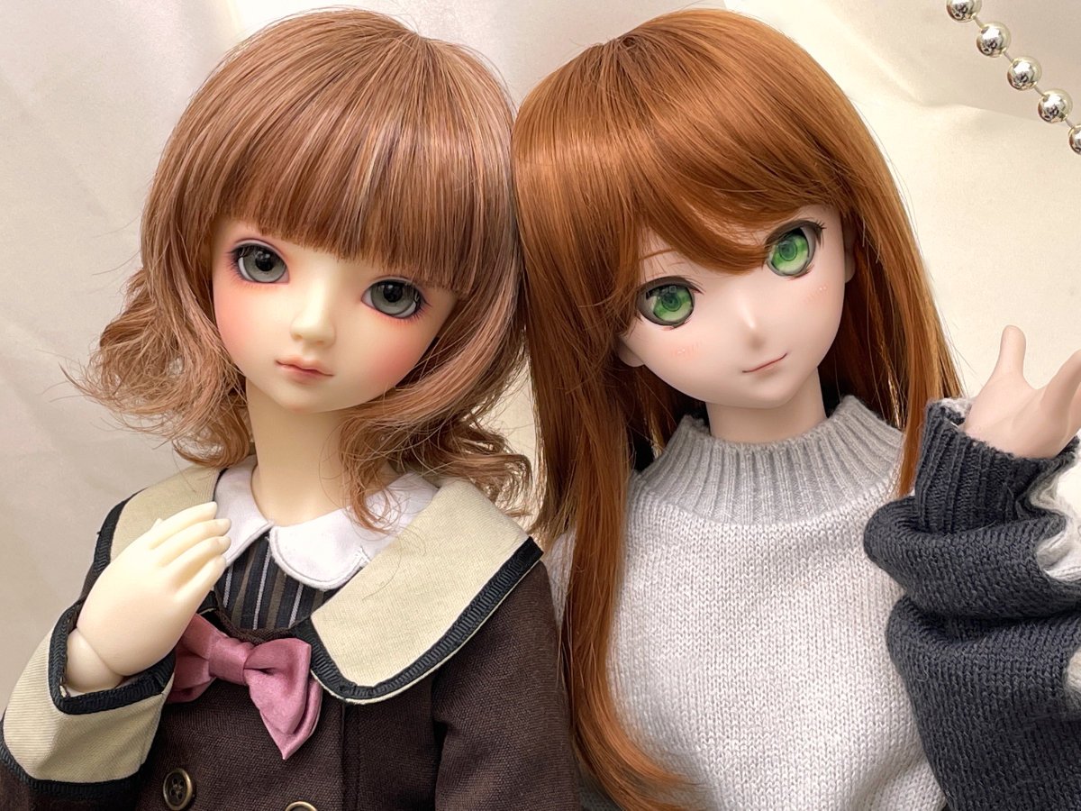 B769 ボークス ドルフィードリーム スーパードルフィ DD/SD 本体 素体 ヘッド アイ付き ドール Volks SD Charlotte Boire Set by Baby, the Stars Shine Bright