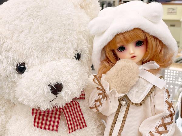 しろくましげちゃん☆耳は今月末まで！ | 天使のすみか・広島店 店舗