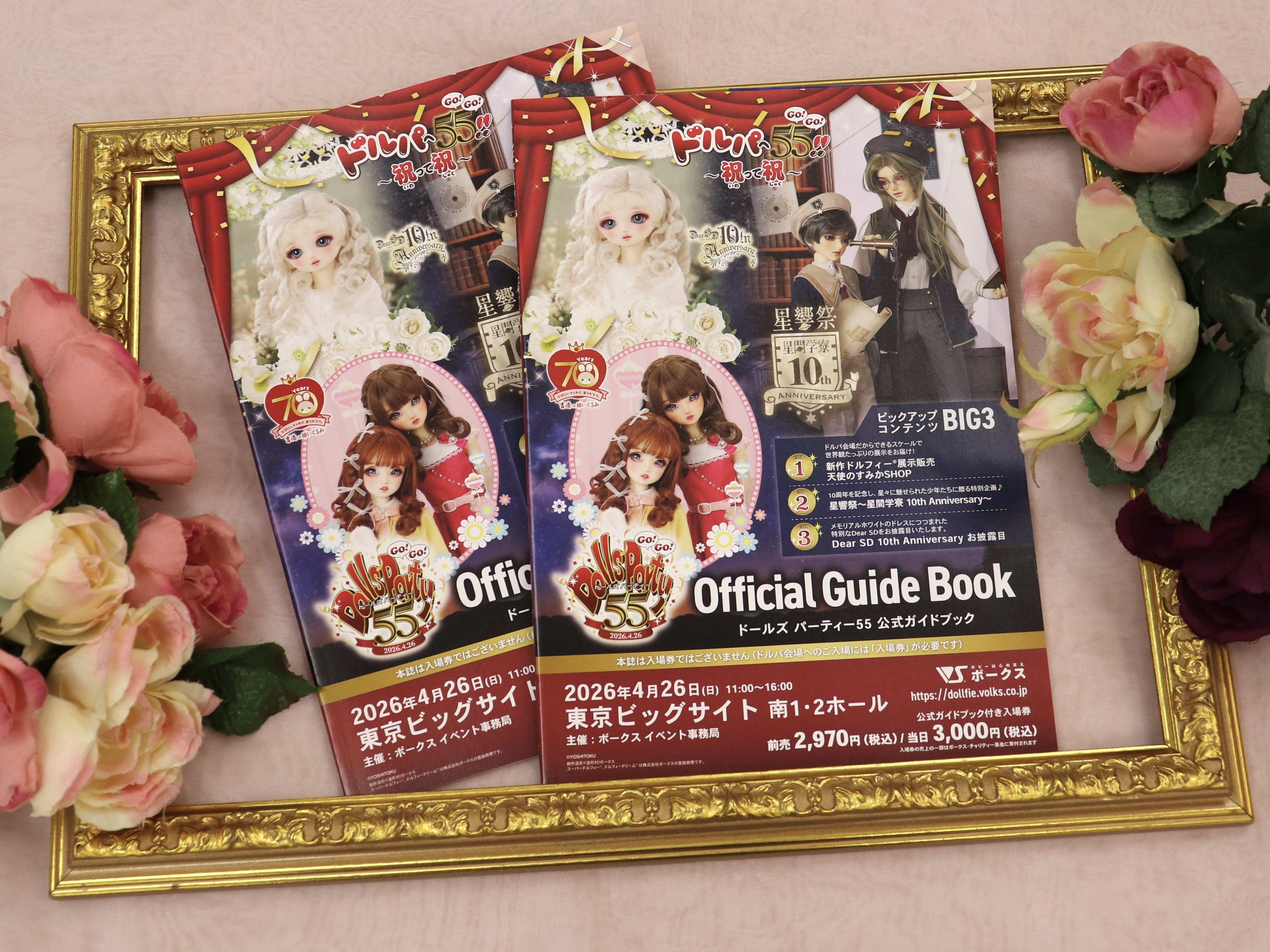 「ドルパ55 公式ガイドブック付き入場券」4月11日（土）より店頭販売＆お渡し開始！