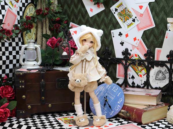 対応サイズも幅広い！ぽんぽんパニエ（黒ラメ）のご紹介♪ | ドール