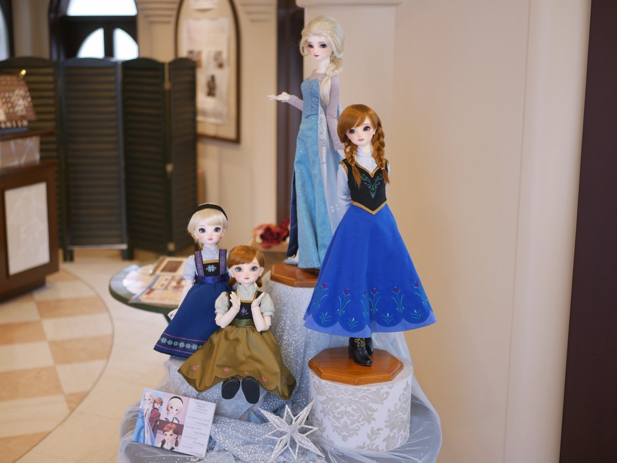 Super Dollfie DISNEY COLLECTION ～アナと雪の女王～」店頭でのお迎え 