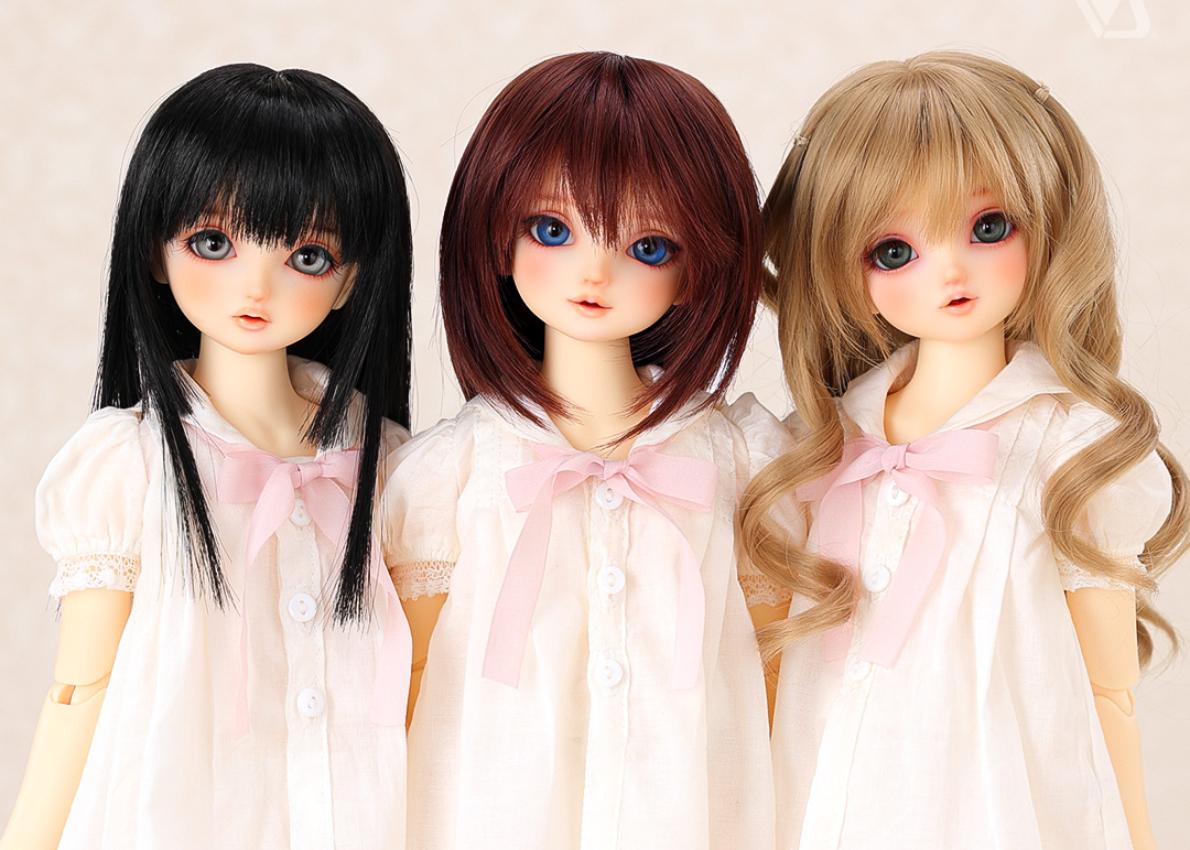 SDスタンダードモデル 「SDM女の子 ここ」「SDM女の子 サキ」「SDM女の子 ちよ」が再入荷しました♪(2026.6.5)