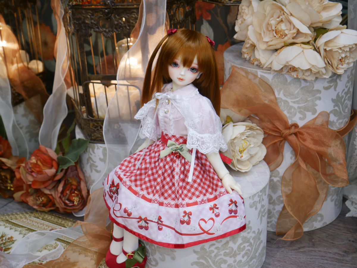 SHINee ミニマルズ　5体セット　着せ替え衣装付 2025年5月10日より発売♪ 「さくらんぼドレスセット・ミニ」のご紹介