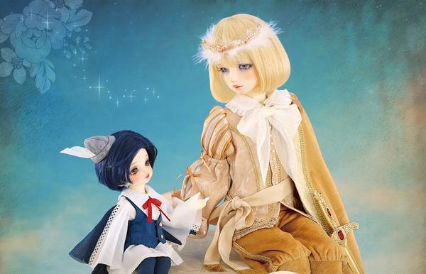 SDM女の子 のあ PSホワイトVer.」「SDGr男の子 ハル」の展示がやってき