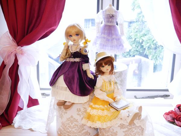 7月新作ドレス】「サマーワンピースセット（アイスブルー）」のご紹介