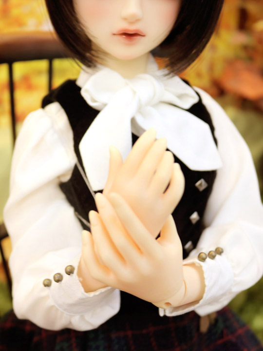 SDGr女の子用ハンドパーツ SDGr-H-02(PSピンキッシュフェア