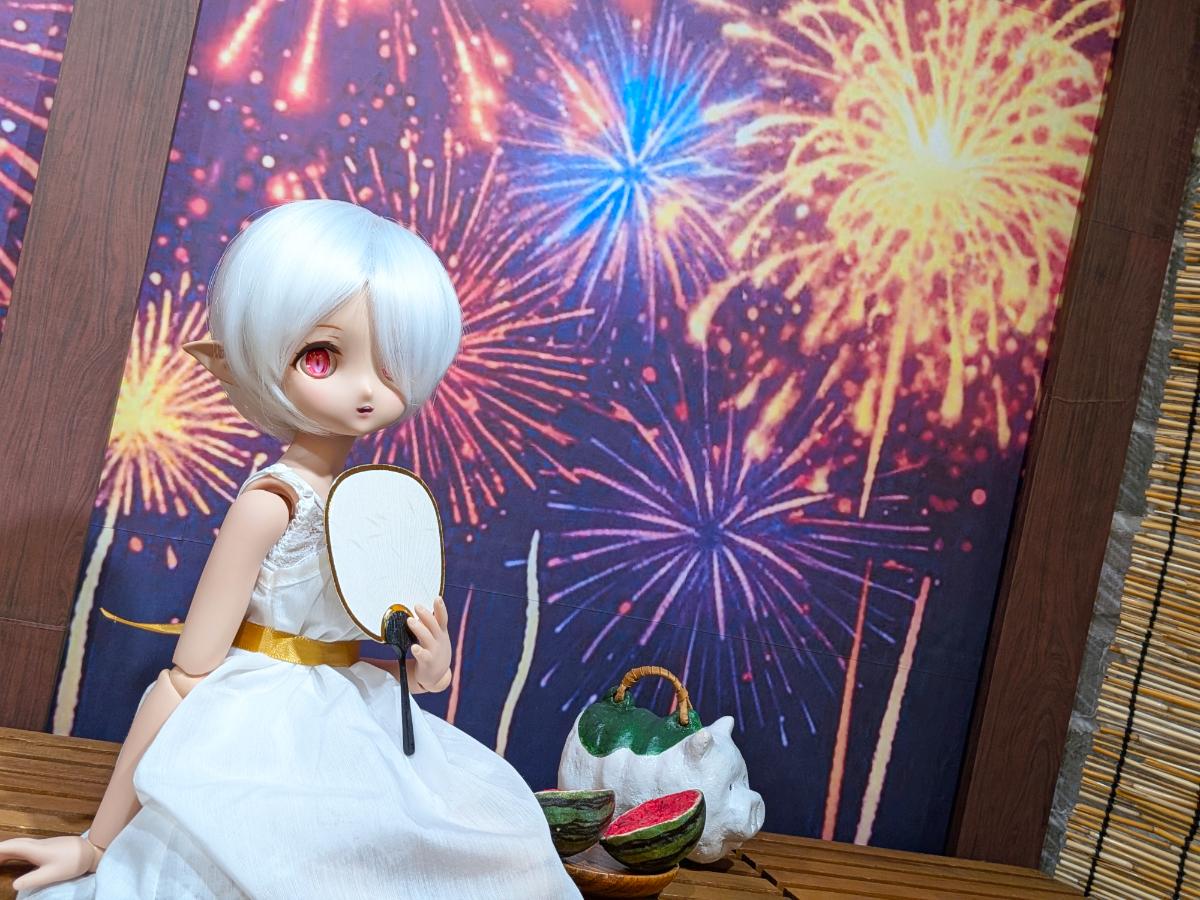 夏祭りの花火を楽しもう♪撮影スペース更新のお知らせです！