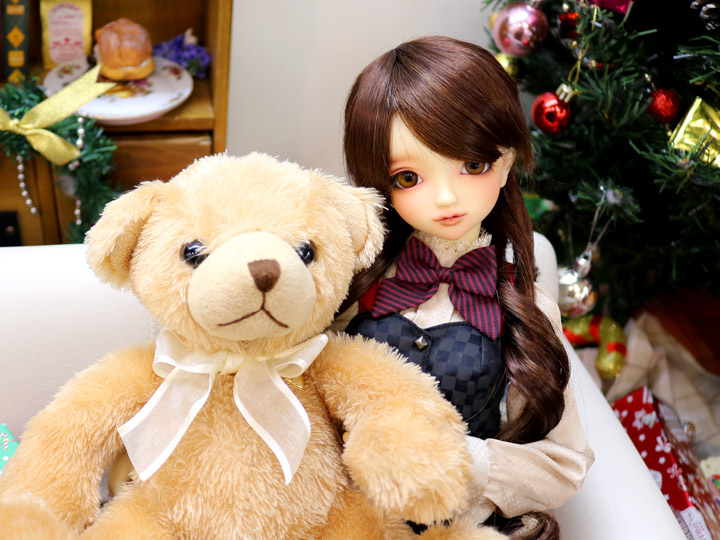 ドール】SDCute空 本体、デフォアイ、説明書、お靴、ウイッグ