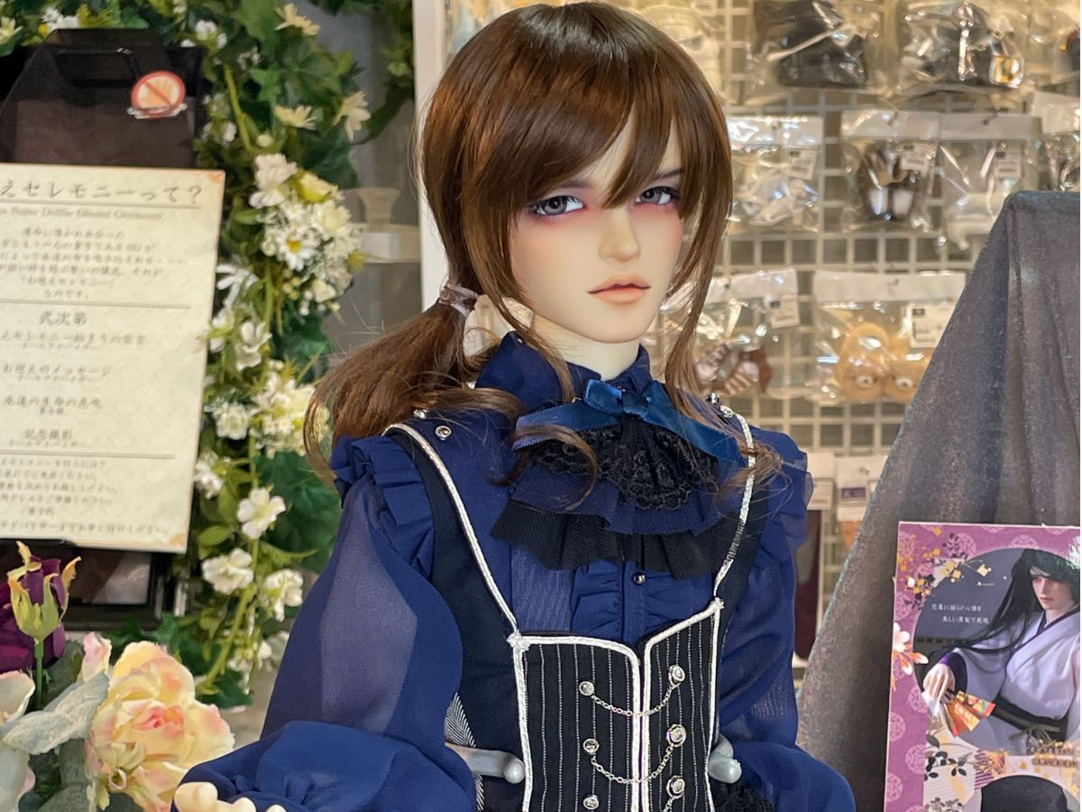 ただ今お迎えいただける「SD17男の子源氏の君」を店頭にて展示中♪