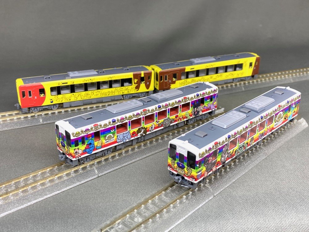 Tomixの三陸36 700形 岩手県 イシツブテ ラッピング列車 ゲットだぜ ホビースクエア秋葉原 株式会社ボークス