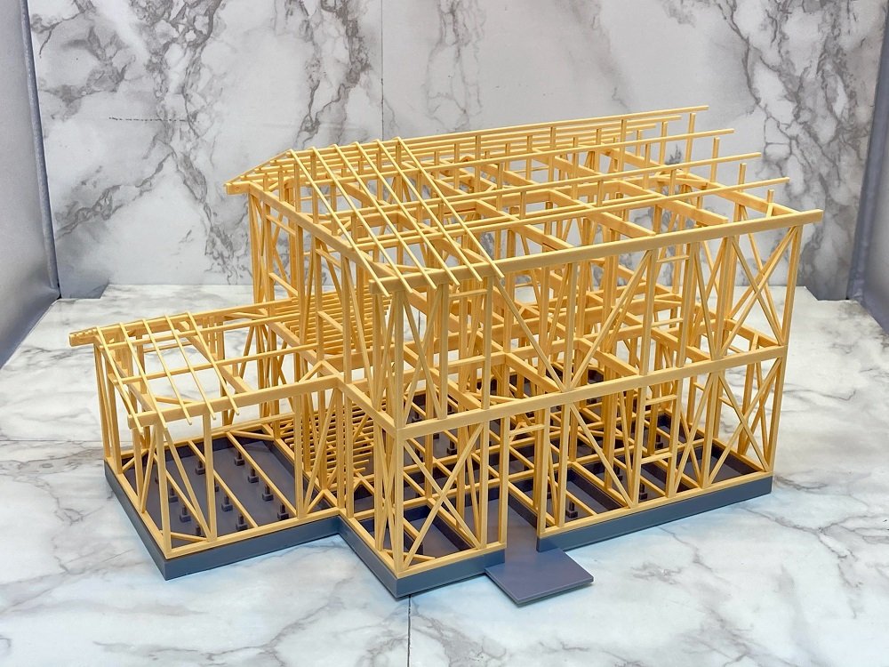 建築模型で学ぶ！ 木造軸組構法の基本 【第3版】310×235mm | 建築模型 