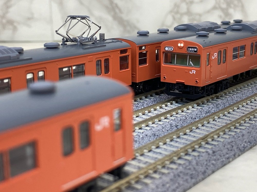 公式]鉄道模型(98495 98496JR 103系通勤電車(JR西日本仕様・黒サッシ ...