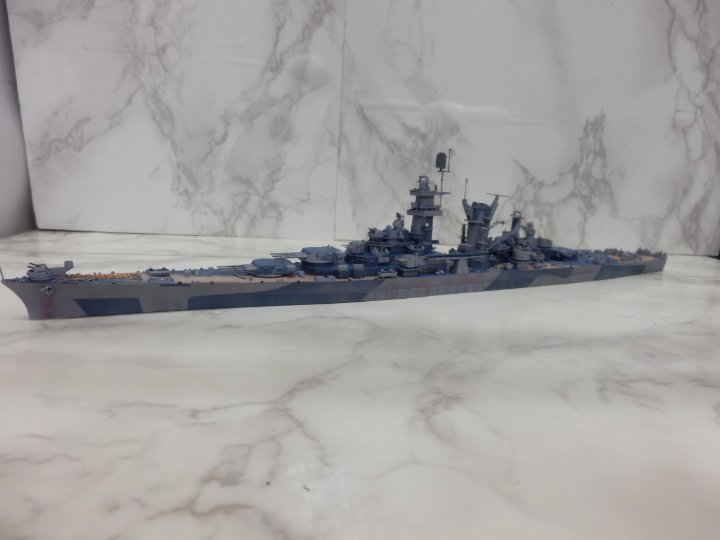 完成しました！！1/700 米海軍 大型巡洋艦【アラスカ（USS