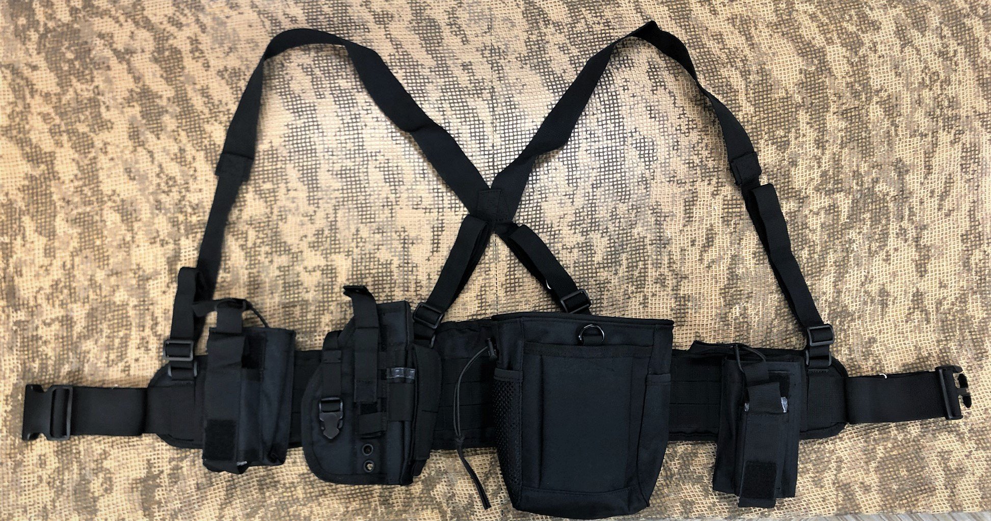 サバゲー ファーストライン装備ポーチ類黒 TAILOR JAPAN ファーストライン セット フラッグシップ