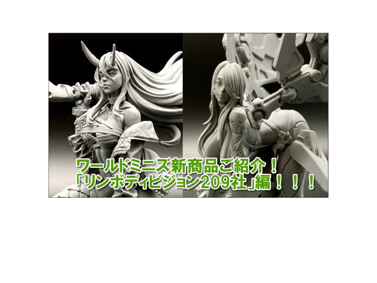 ワールドミニズ新商品ご紹介！「リンボディビジョン209社」編