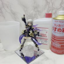 キャラグミンやガレージキットは色の塗り直しが何度でもできる！？その方法を試してみた！