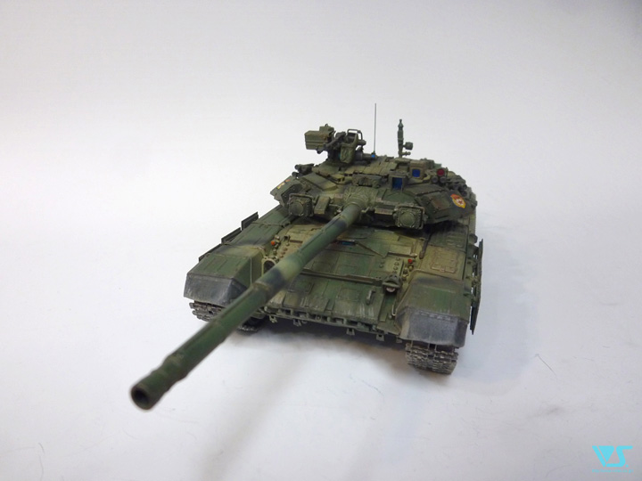保証書付】 モンモデル 35 ロシア 主力戦車 T-90A