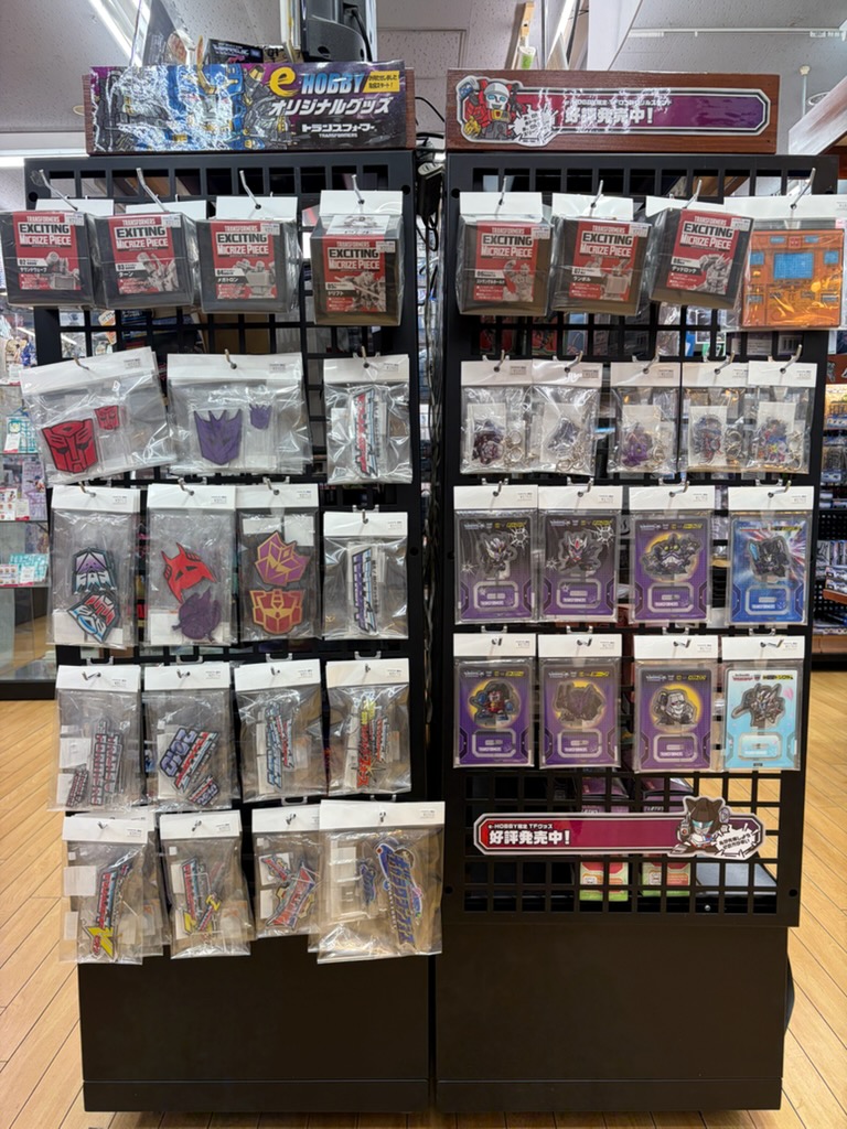 e-HOBBY「トランスフォーマー」オリジナルグッズ取り扱い開始！！