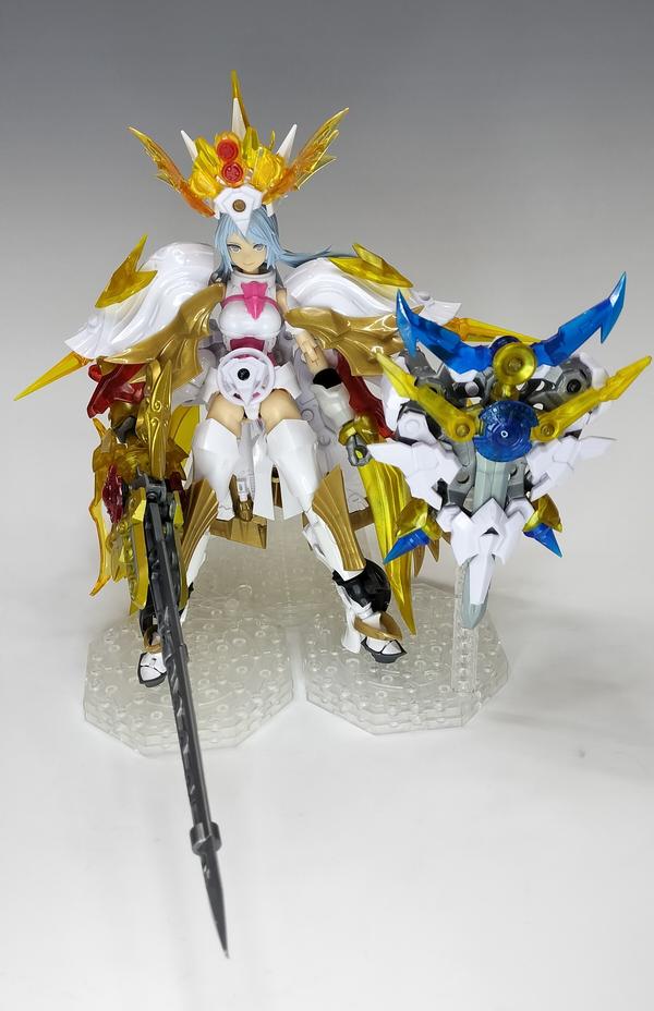 ボークス IMS シュペルター with バスターランチャー 全塗装完成品 IMS 1/100 シュペルター・K.O.G. =ボォス 2992= with バスター