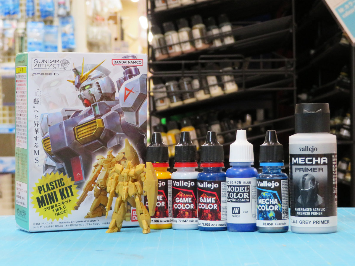 4月25日（土）「ガンダムアーティファクト」ファレホ筆塗り実演開催！