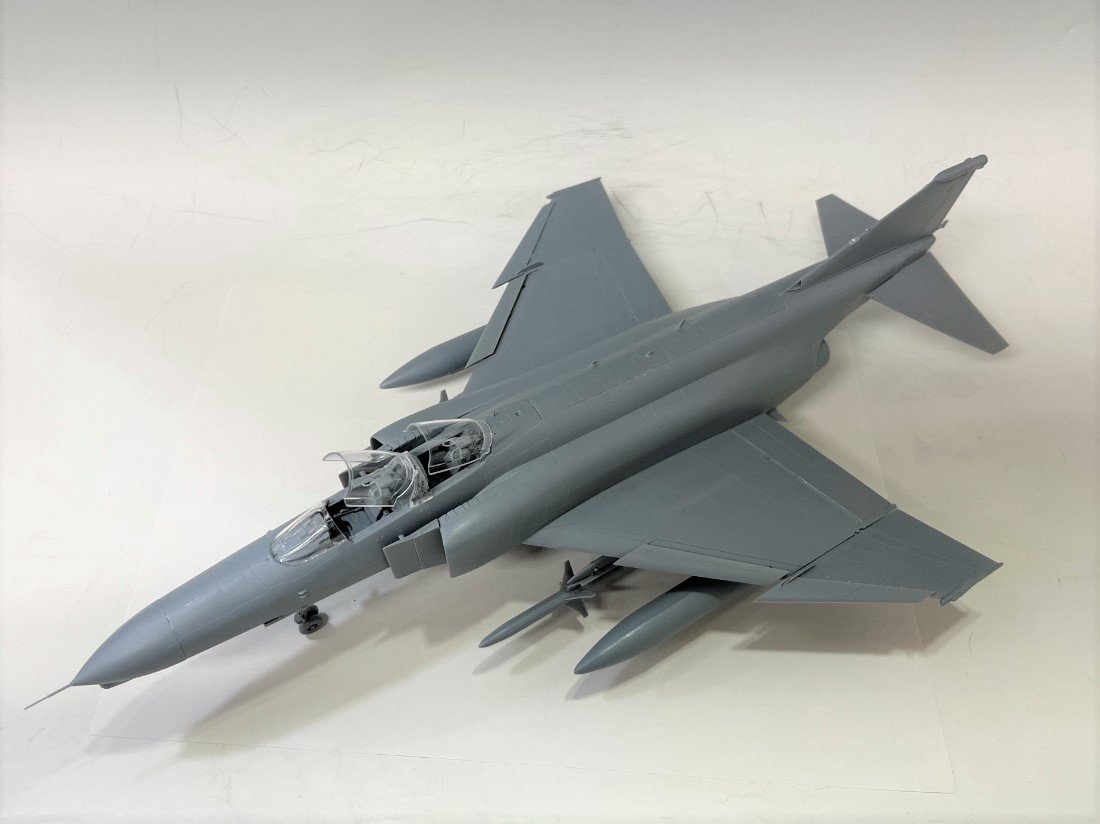 SWS 1/48 F-4G ファントムII ワイルドウィーゼル V」組立