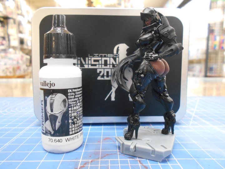 リンボディビジョン 209 ビクトリカ 75mm レジンフィギュア リンボ