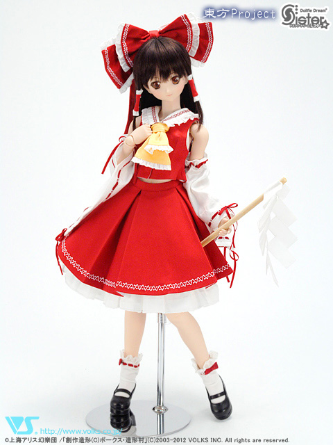 Dds 博麗 霊夢 東方project Dollfie Dream R 株式会社ボークス