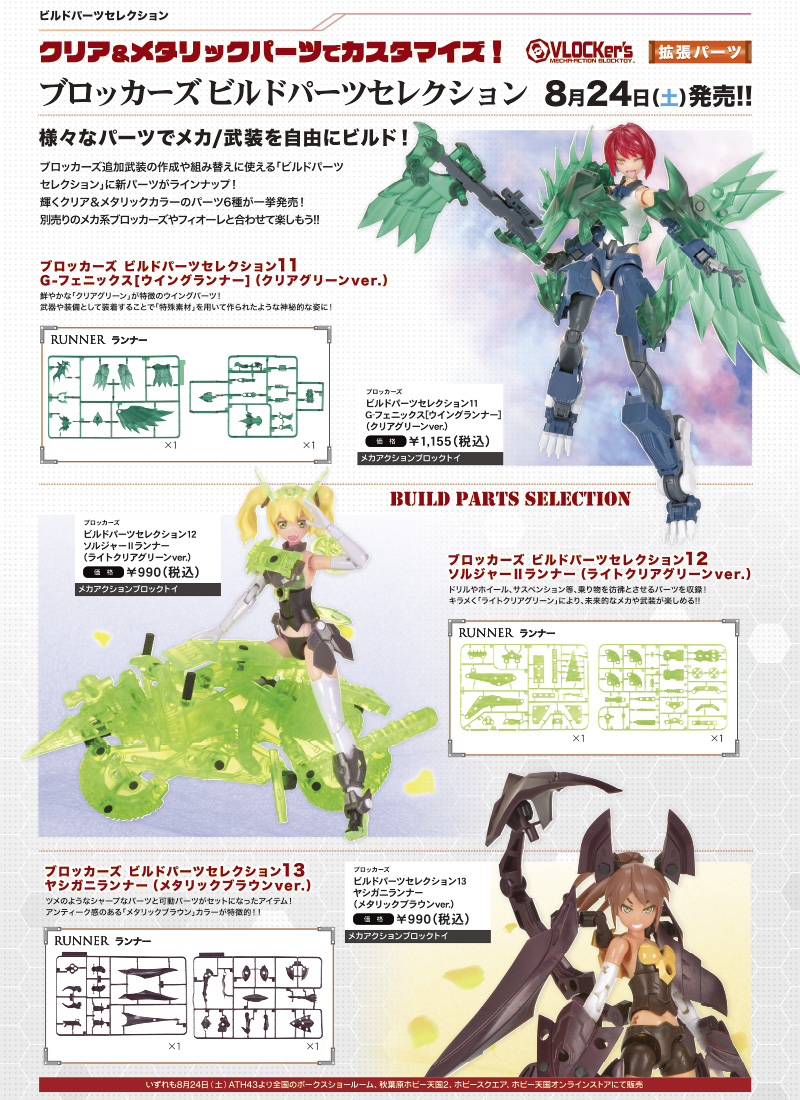 ブロッカーズ ビルドパーツセレクション14 PRIMEランナー